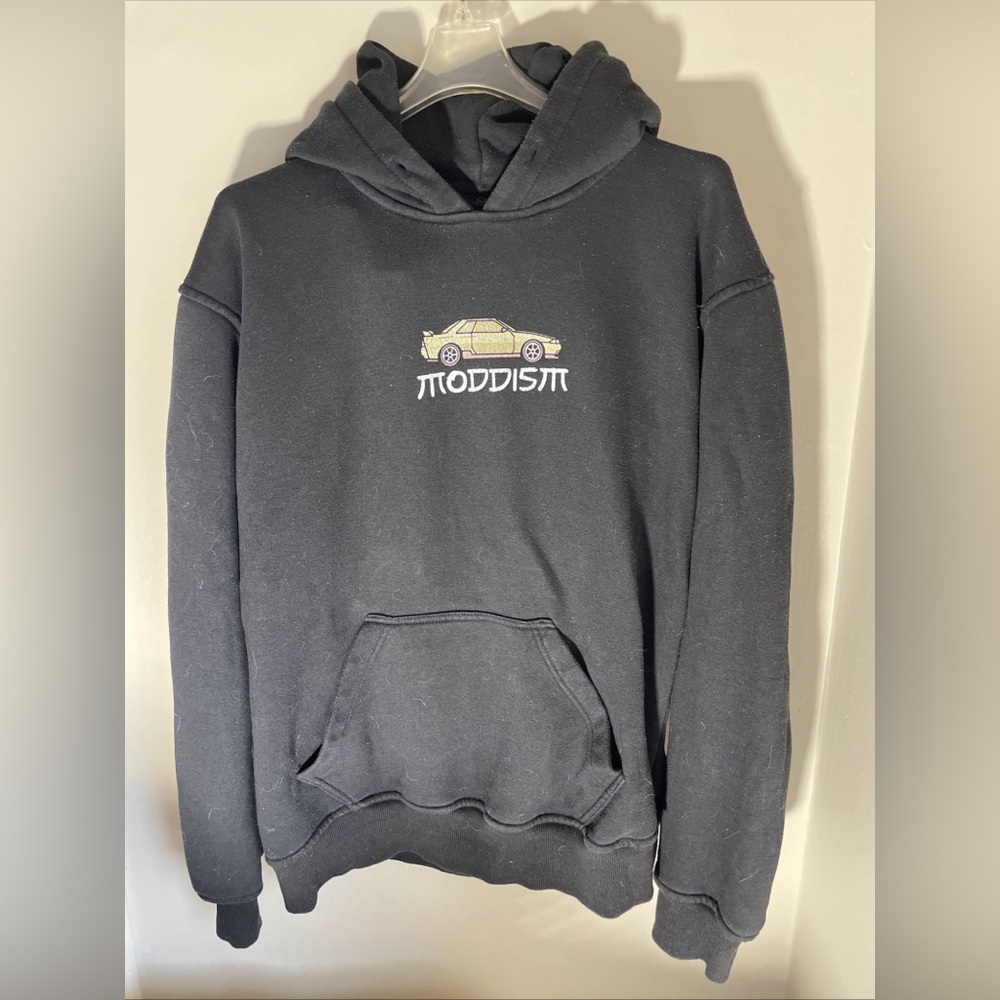 Moddism Black Hoodie large